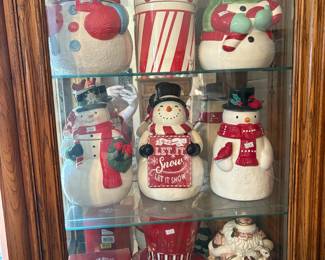More snowman cookie jars