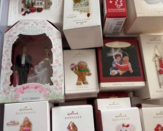 Hallmark Barbie and misc