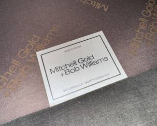 Mitchell Gold & Bob Williams Mona Sofettes and Ottoman