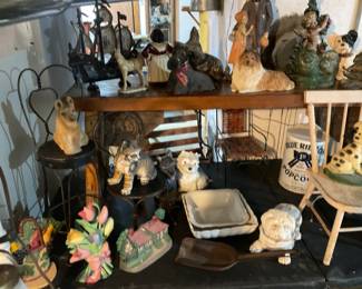 DOOR STOPS,, SOME ARE NOT OLD