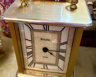 Bulova Table Clock