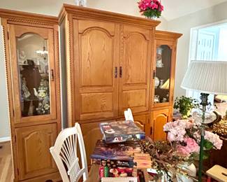 Entertainment and Display - 3 Pieces - Sold Seperately or Together