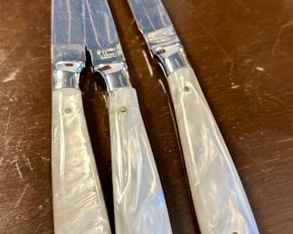 MOP Handle Knives