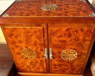 Burlwood Jewelry Box