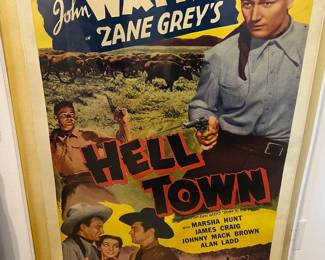 John WAYNE movie poster