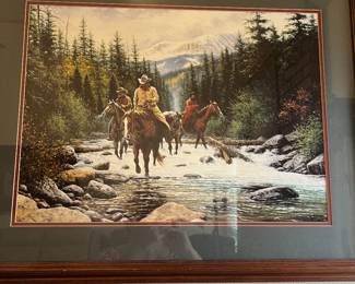 "Whitewater Crossing Print" by Jack Terry