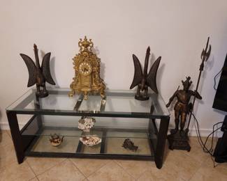 Brass Mantel Clock