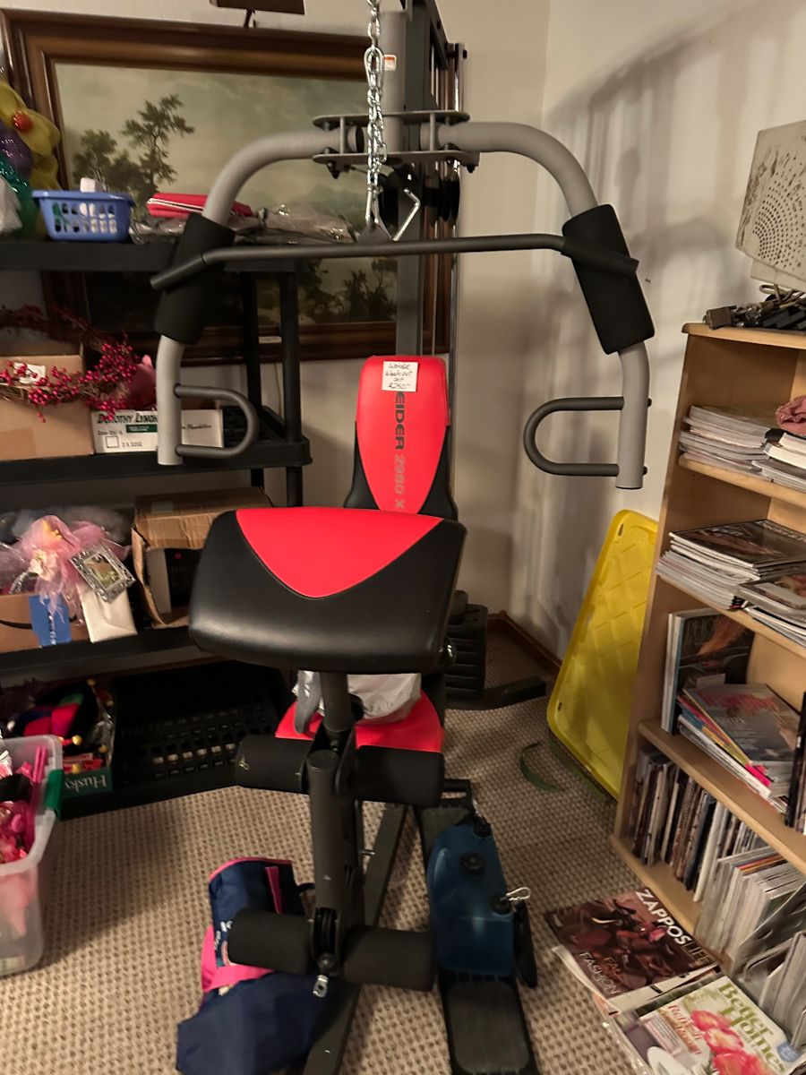 Weider Multi position weight workout set $325