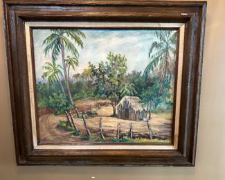 Oil Painting from Grenada $45 OBO