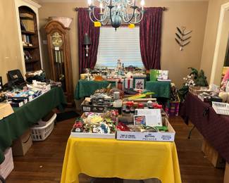 Kitchen items and candles