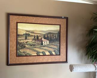 Large Italian artwork $48