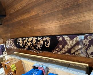Nepal Hand Knotted 8x10 Wool rug . Black, Eggplant, Tan & Bronze area rug. Todays Value $15,000

$3500 OBO 