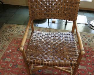 McGuire Leather Chairs