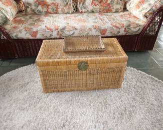 Wicker Chest