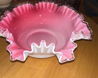 Fenton Bridal Glass