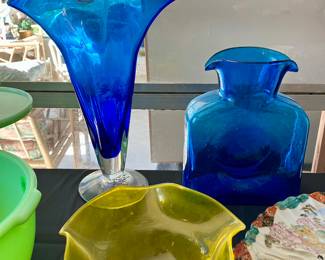 Blenko art glass