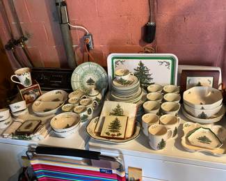 Spode Christmas china