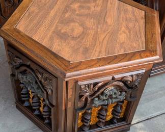 Wooden End Table (matches long coffee table)