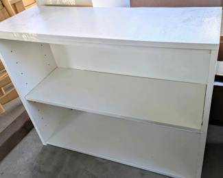 Small White Shelving Unit