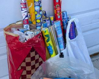 Wrapping Paper, etc.