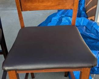 Wooden Bar Height Chair