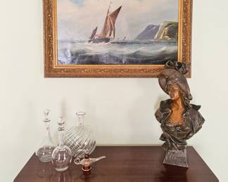 Oil on board signed "C. Hooper"