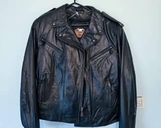 Leather Harley Davidson jacket