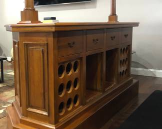 Tewkesbury Inn Mahogany Pub Home Bar
