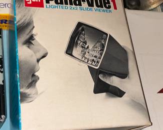 Vintage GAF Pana-Vue 1 Lighted 2x2 Slide Viewer