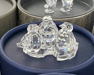 LARGE SWAROVSKI COLLECTION OF 185 FIGURINES! (SOME W/ BOXES)