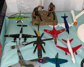 Vintage Toy Planes (Diecast & Plastic)