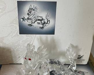 LARGE SWAROVSKI COLLECTION OF 185 FIGURINES! (SOME W/ BOXES)