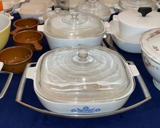 Vintage Assorted Corningware W/ Lids