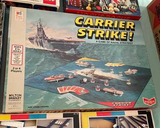 Vintage Carrier Strike Board Game