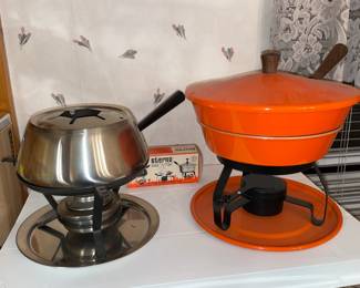 Mid-Century Modern Fondue Sets
