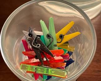 Clothes Pin Drink Markers