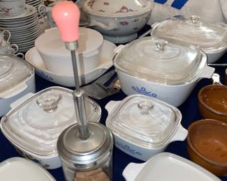 Antique Masher W/ Pink Handle