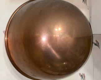 Oversized Brass Bowl