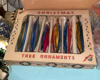 Antique Glass Christmas Ornaments