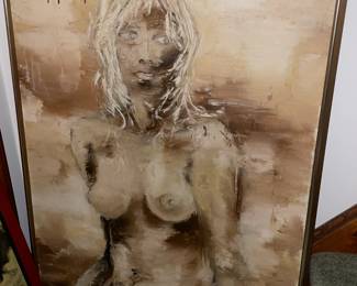 Framed & Signed Painting 