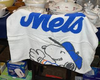Vintage METS Snoopy Beach Towel (2 Available)