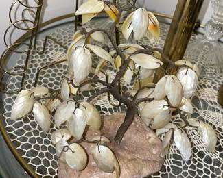 Hardstone Tree Figurine