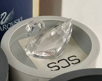 LARGE SWAROVSKI COLLECTION OF 185 FIGURINES! (SOME W/ BOXES)