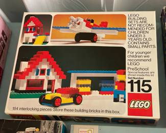 Vintage Lego W/ Boxes