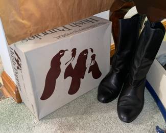 Vintage Hush Puppies Boots W/ The Box