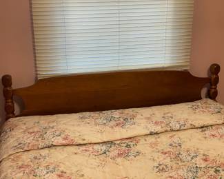 Vintage Wooden Headboard