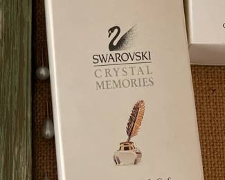 LARGE SWAROVSKI COLLECTION OF 185 FIGURINES! (SOME W/ BOXES)