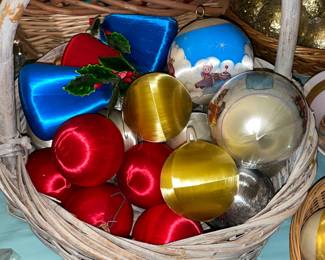 Retro Onion Ball Christmas Ornaments