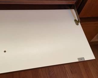 INCREDIBLE Near Mint Vintage Mid-Century Modern 2 Piece 1960s Bogen Stereo High Fidelity Console Cabinet W/ Drop Down Bar, Bookcase, Speakers, Gerrard Turntable, & ORIGINAL Paperwork/Manuals