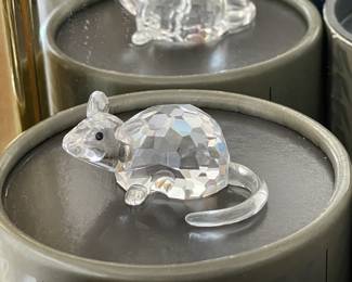 LARGE SWAROVSKI COLLECTION OF 185 FIGURINES! (SOME W/ BOXES)